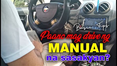 PAANO MAG DRIVE NG MANUAL (How to drive Manually).